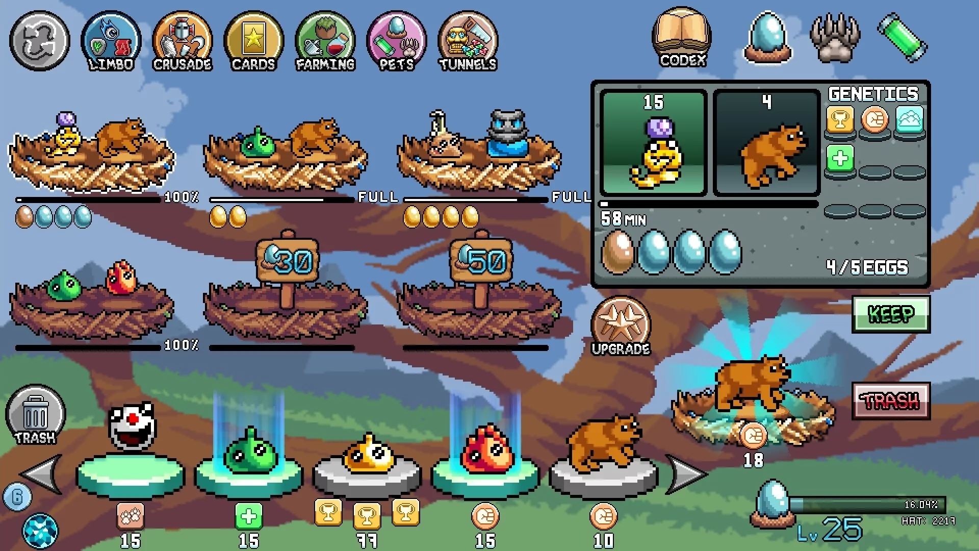 Изображение игры: Idle Skilling