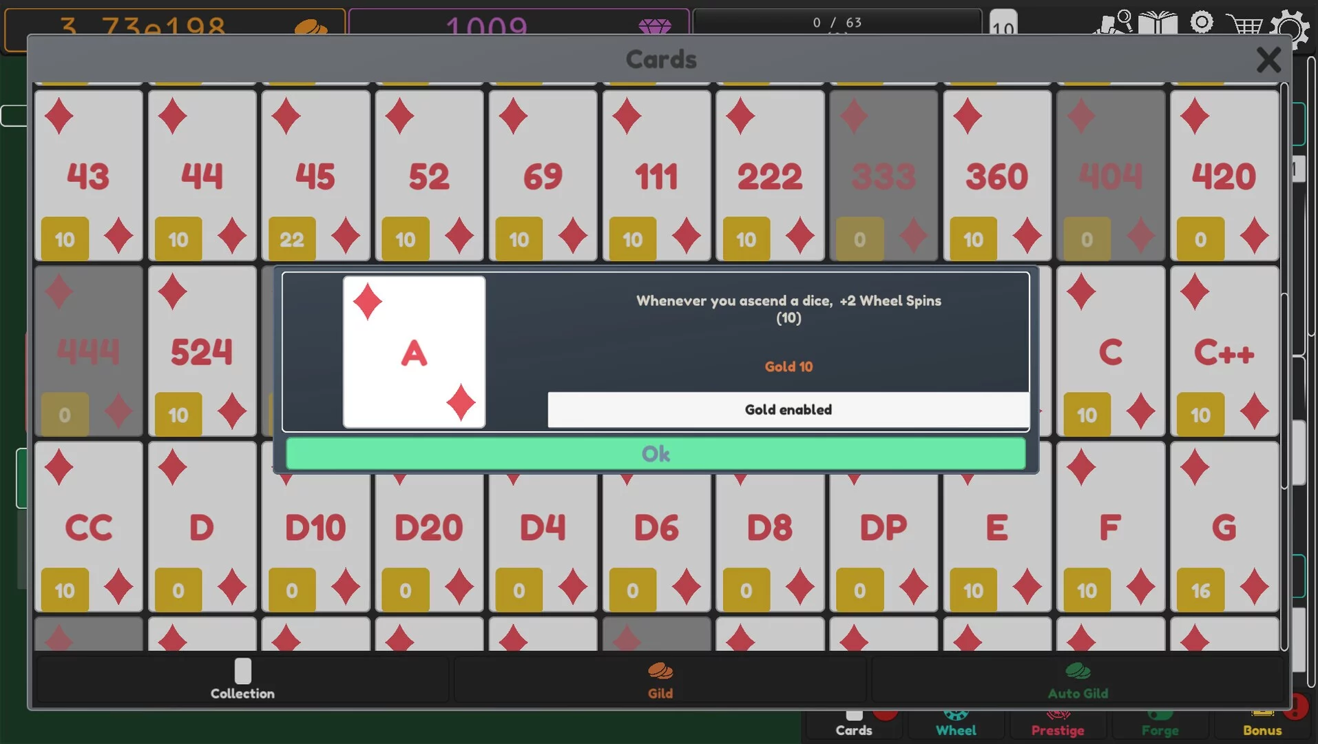Изображение игры: Idle Dice 2