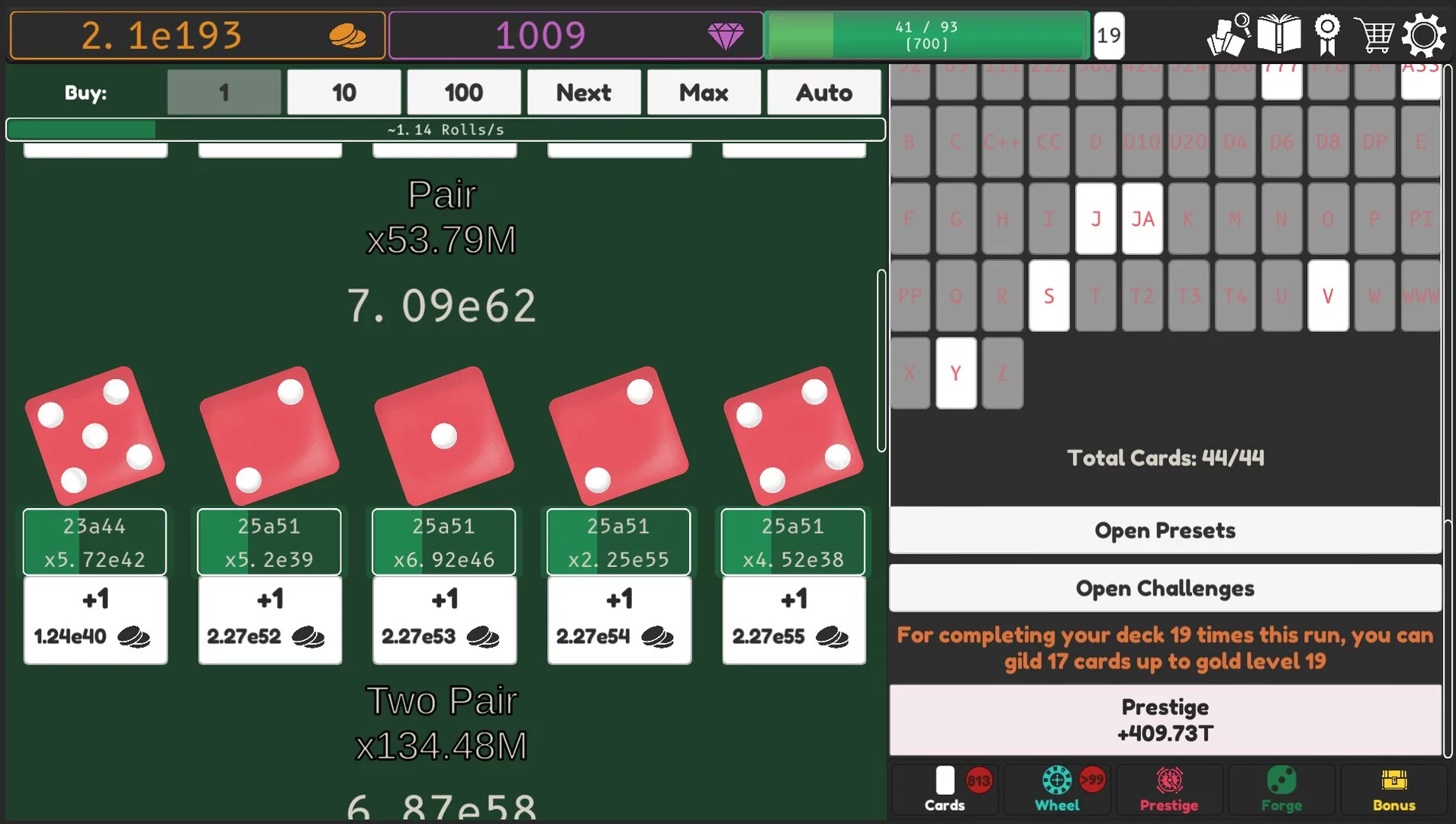 Изображение игры: Idle Dice 2