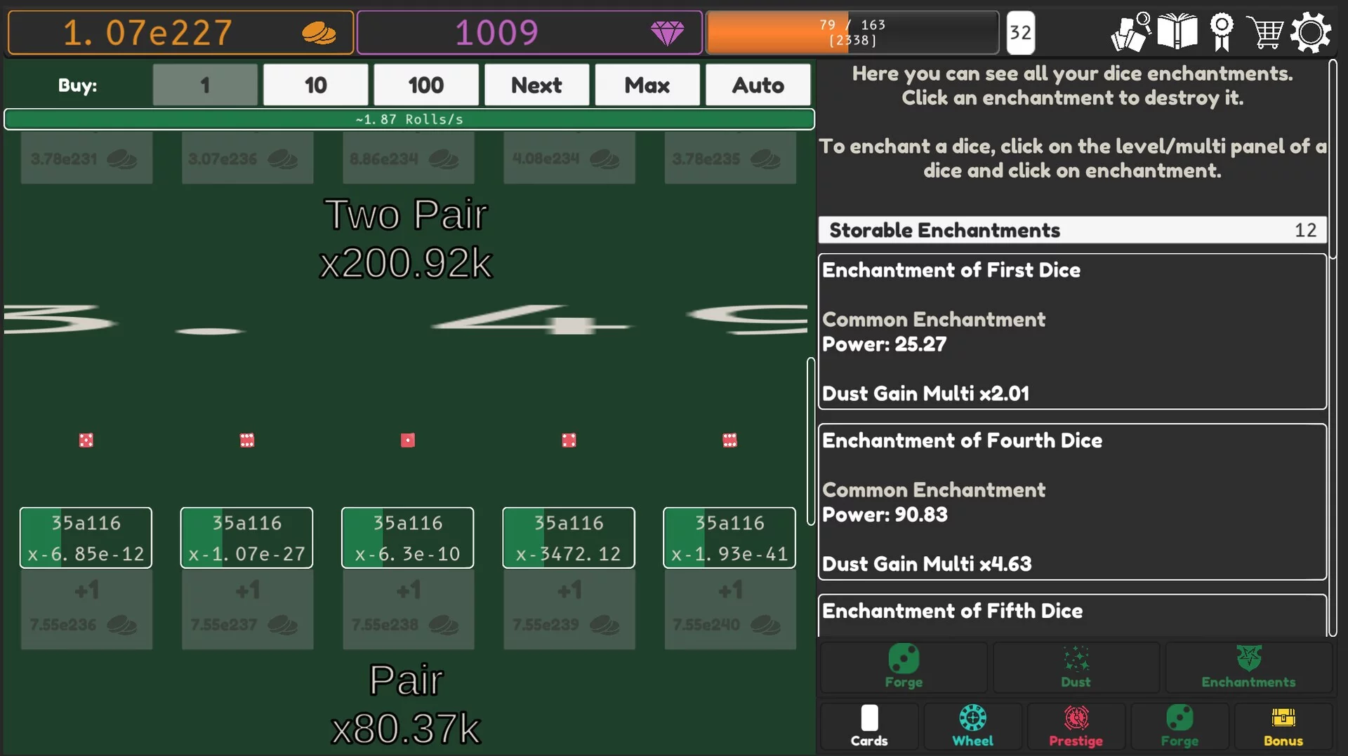 Изображение игры: Idle Dice 2