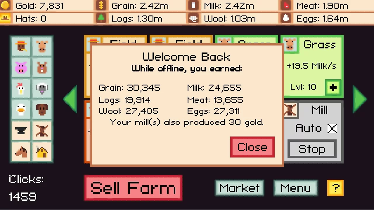 Изображение игры: Critter Clicker