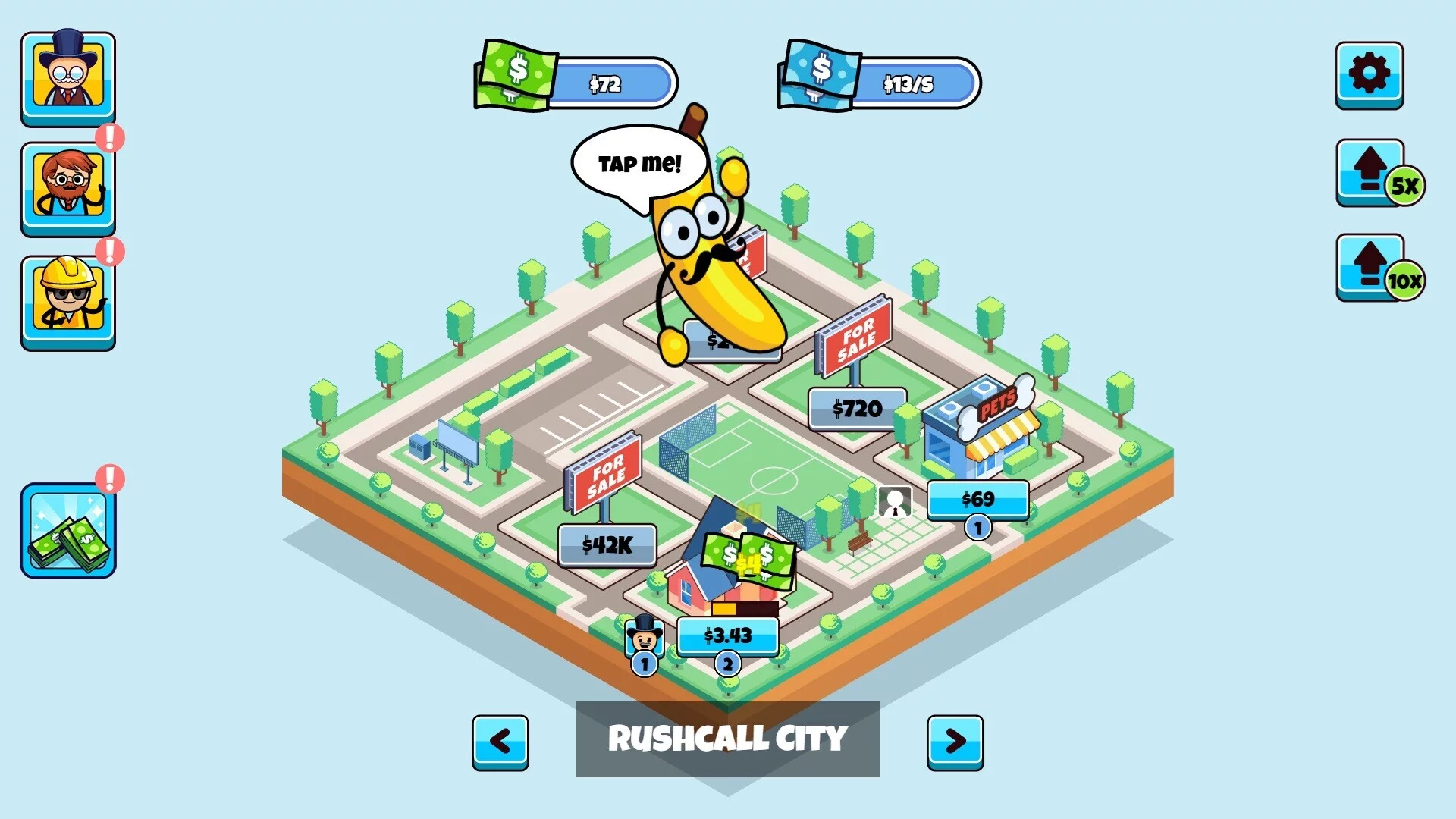 Изображение игры: Idle Town Billionaire