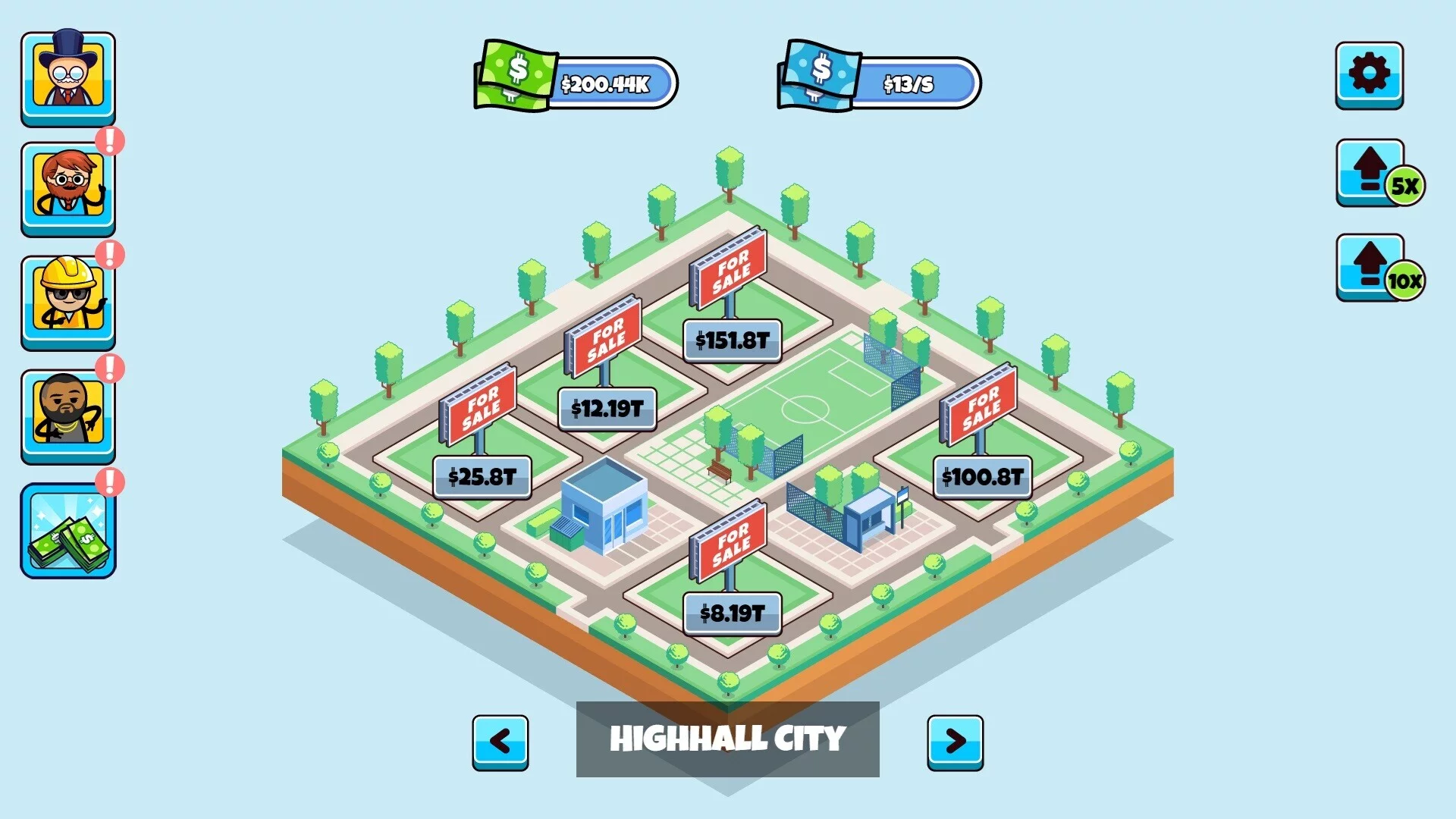 Изображение игры: Idle Town Billionaire