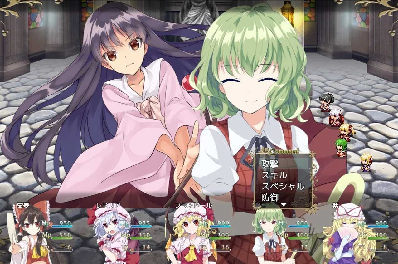 Изображение игры: 東方ファンタジー ～toho fantasy～