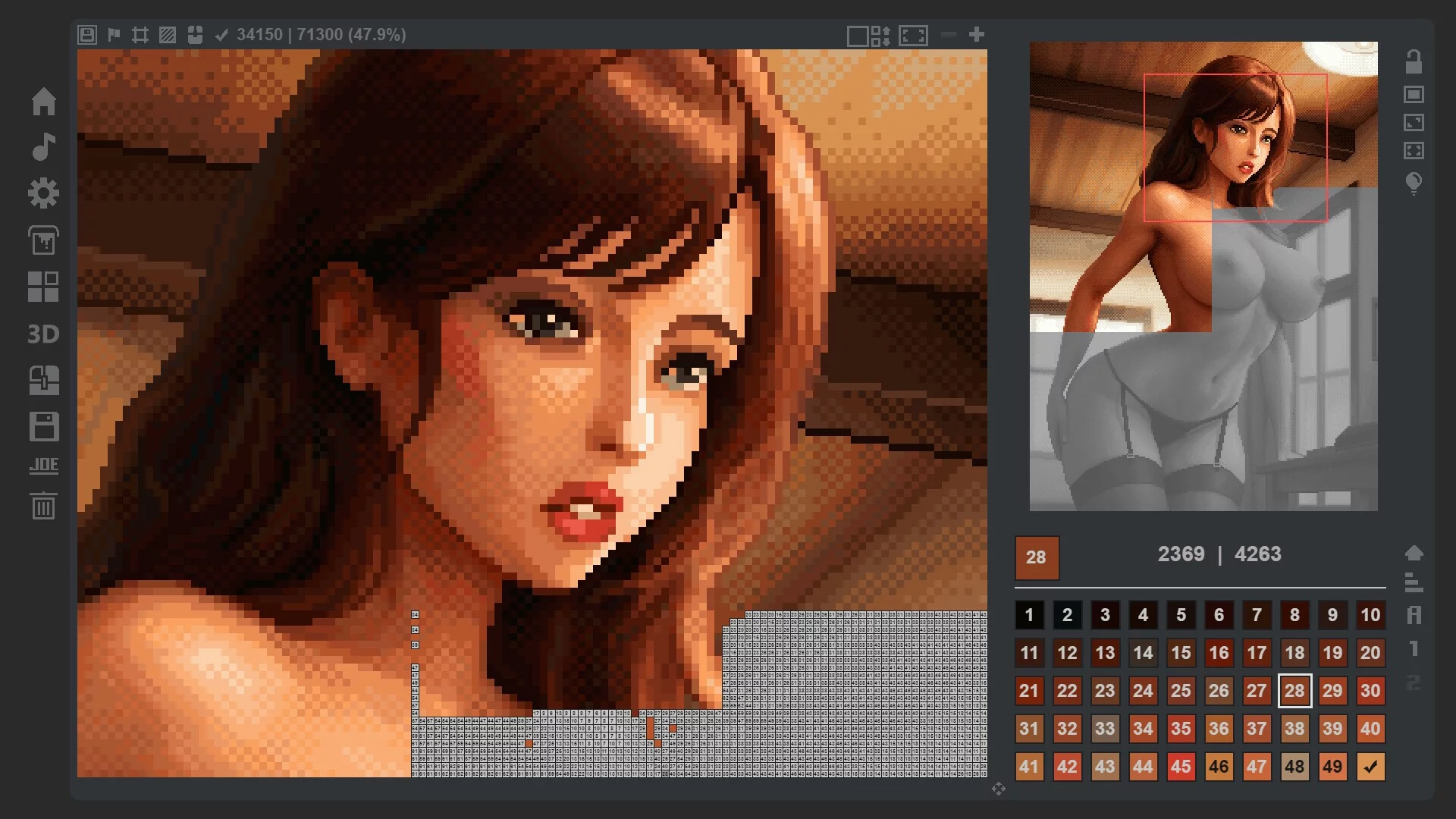 Изображение игры: Coloring Game: Girls 2