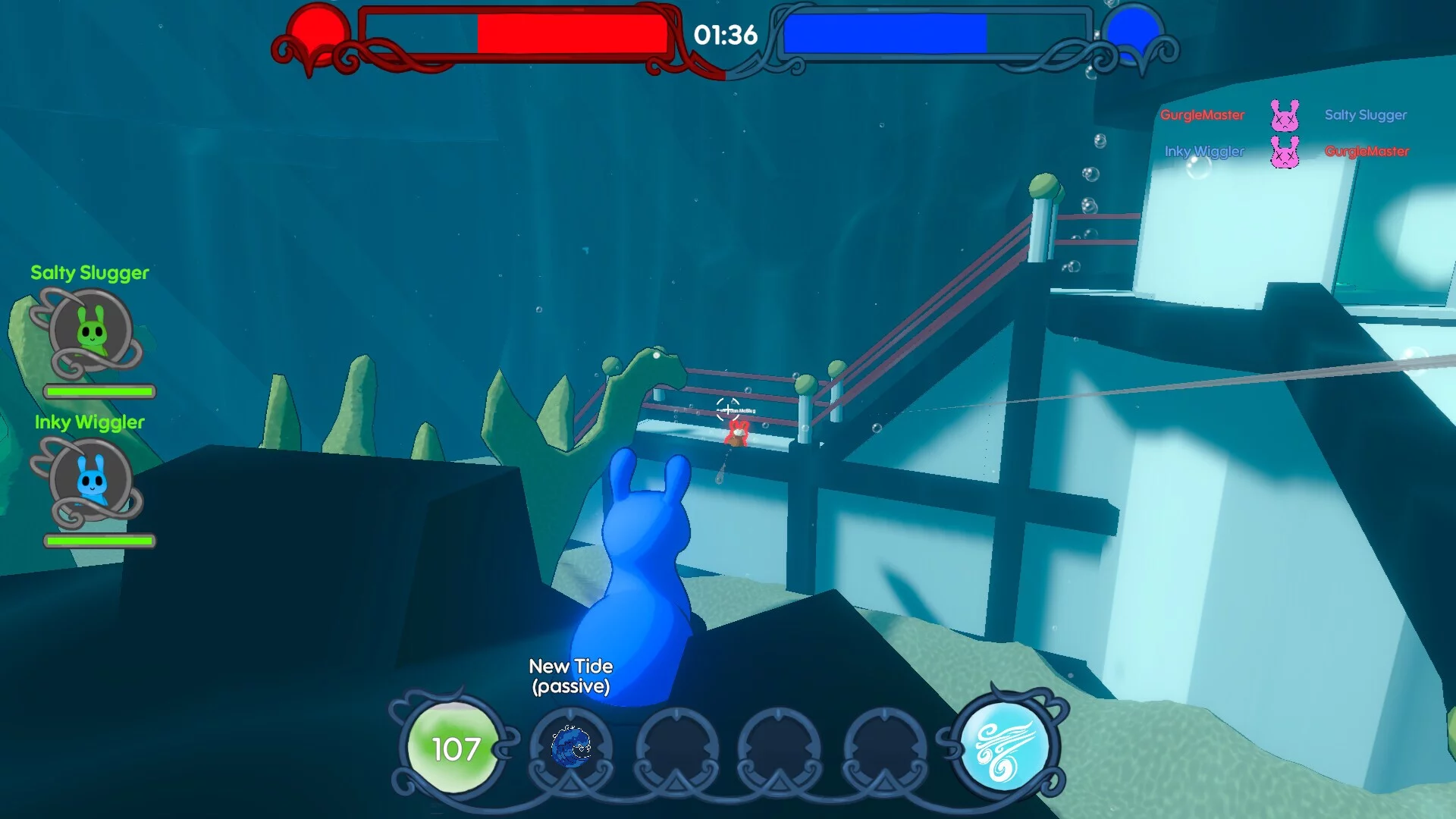 Изображение игры: Slug Wars