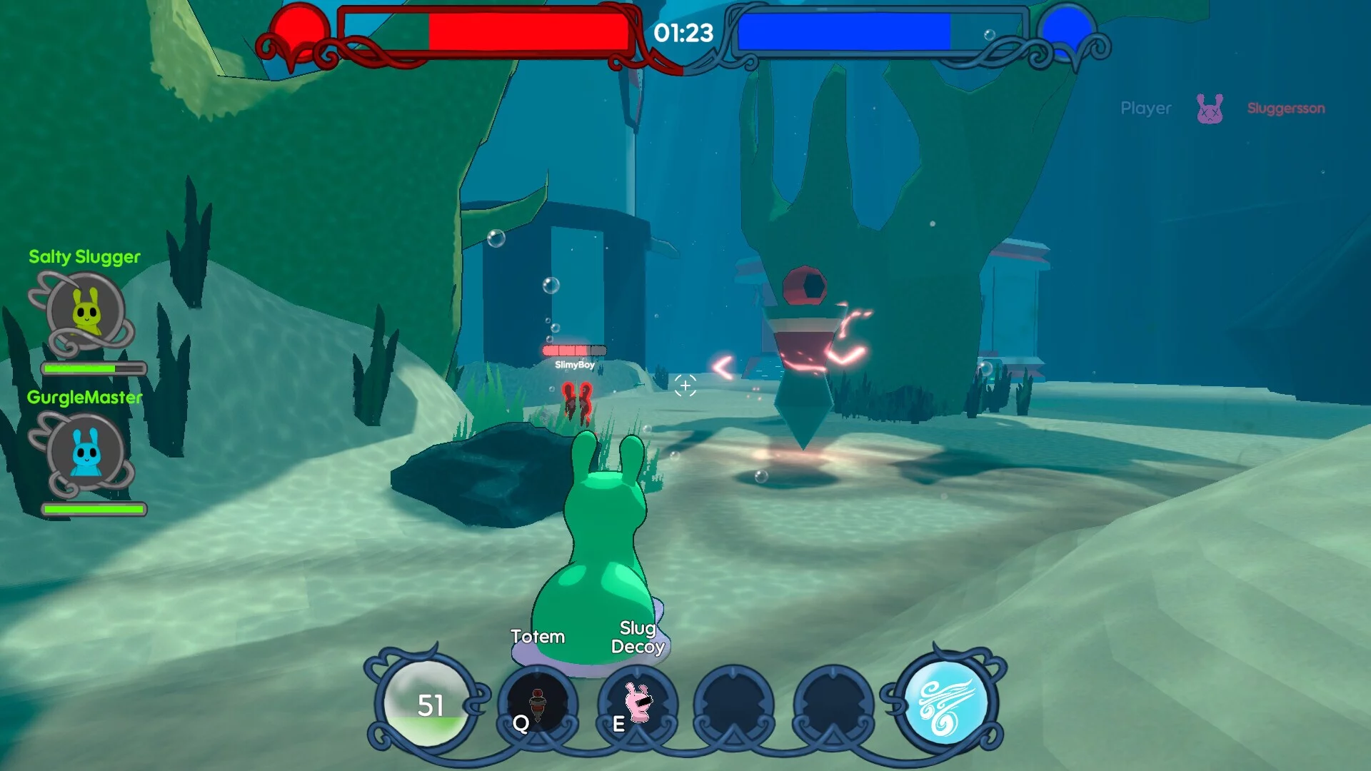 Изображение игры: Slug Wars