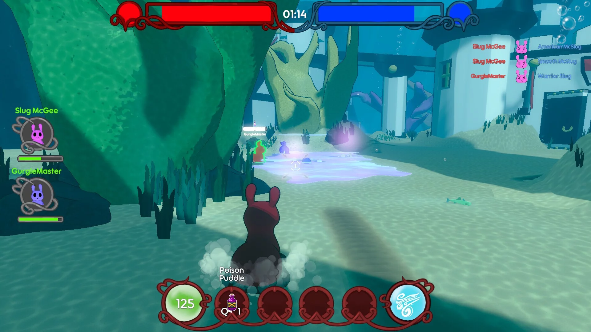 Изображение игры: Slug Wars