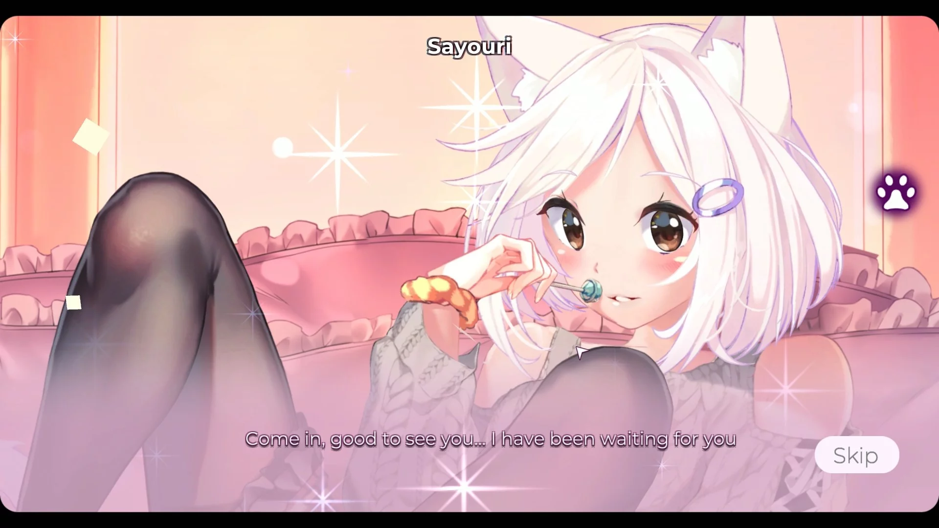 Изображение игры: Hentai Mosaique Neko Waifus
