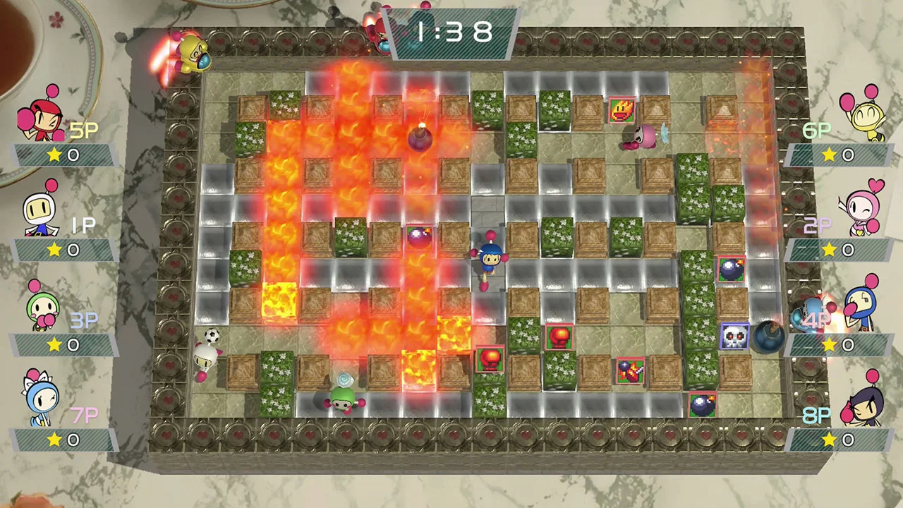 Изображение игры: Super Bomberman R