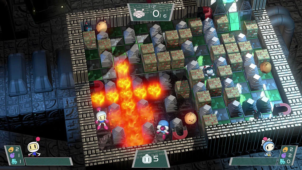 Изображение игры: Super Bomberman R