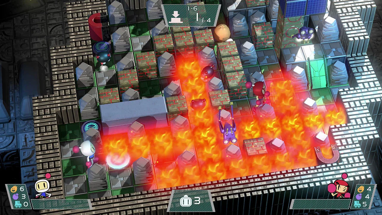 Изображение игры: Super Bomberman R