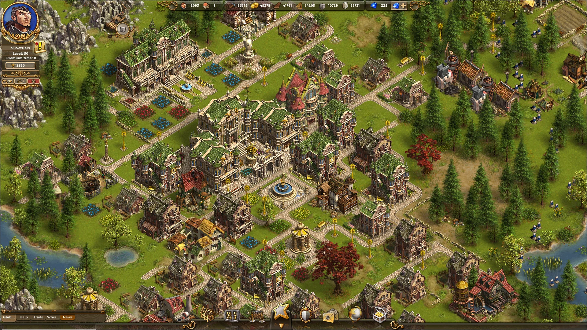 Изображение игры: The Settlers Online