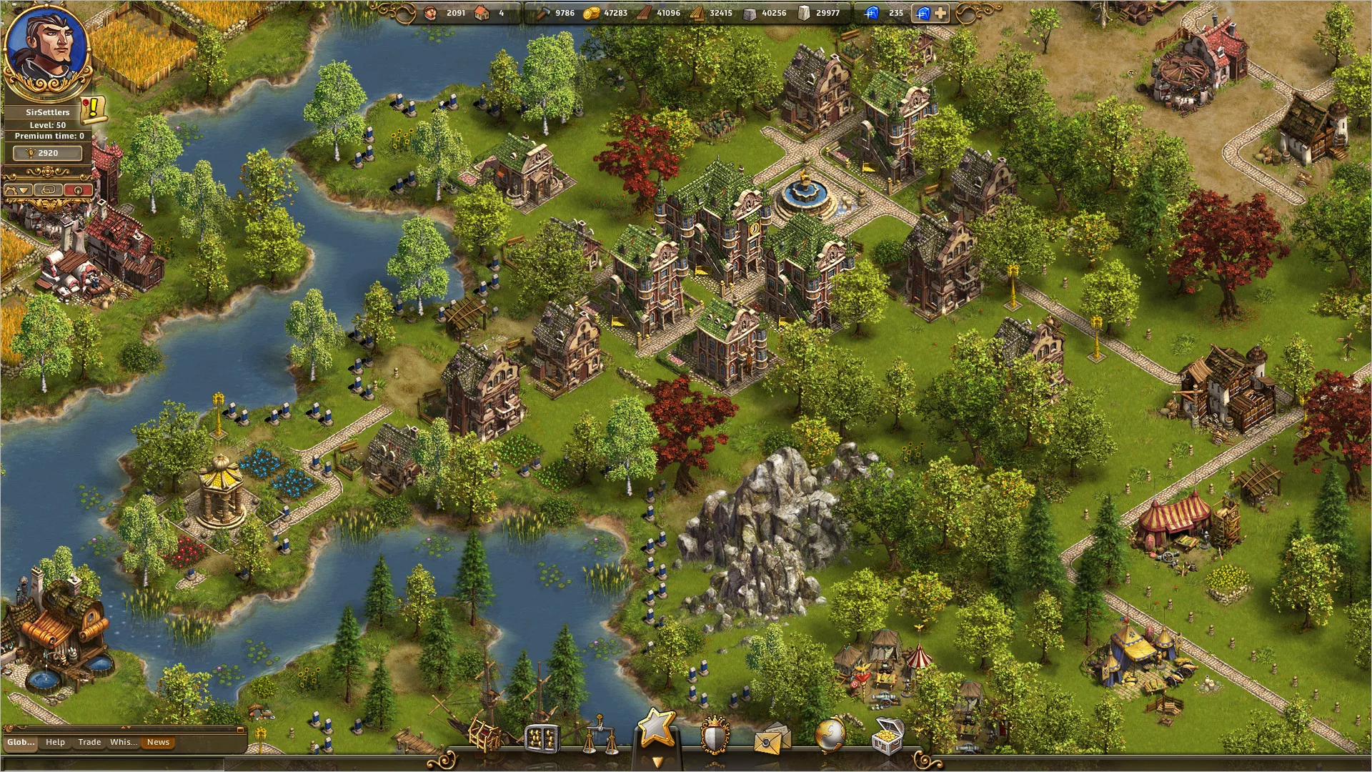 Изображение игры: The Settlers Online