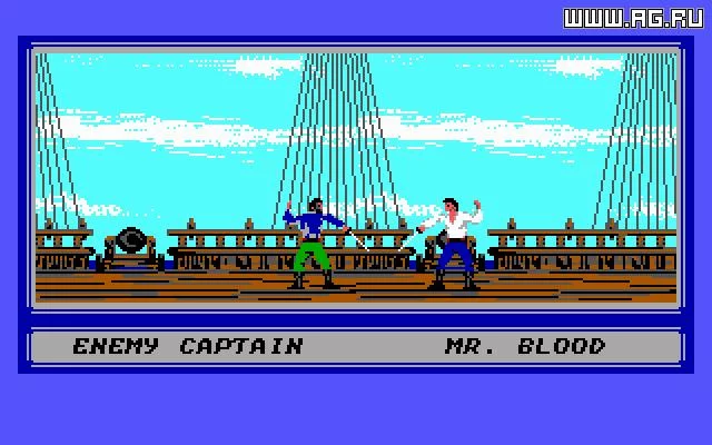 Изображение игры: Sid Meier's Pirates! (1987)