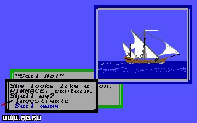 Изображение игры: Sid Meier's Pirates! (1987)