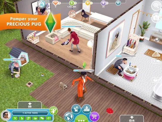 Изображение игры: The Sims FreePlay