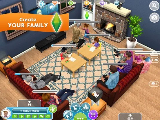 Изображение игры: The Sims FreePlay