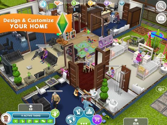 Изображение игры: The Sims FreePlay