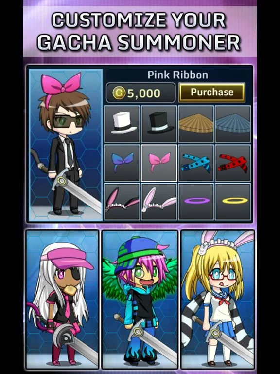 Изображение игры: Gacha World