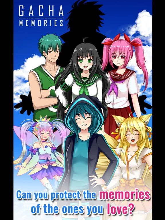 Изображение игры: Gacha Memories - Visual Novel