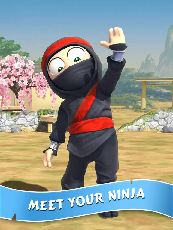 Изображение игры: Clumsy Ninja