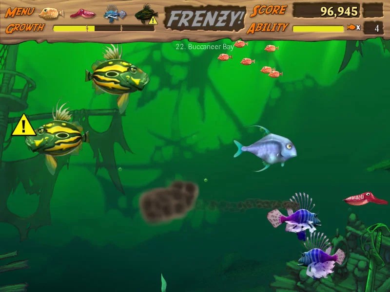 Изображение игры: Feeding Frenzy 2 Deluxe