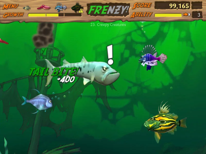 Изображение игры: Feeding Frenzy 2 Deluxe