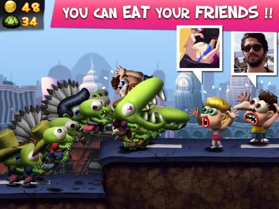 Изображение игры: Zombie Tsunami