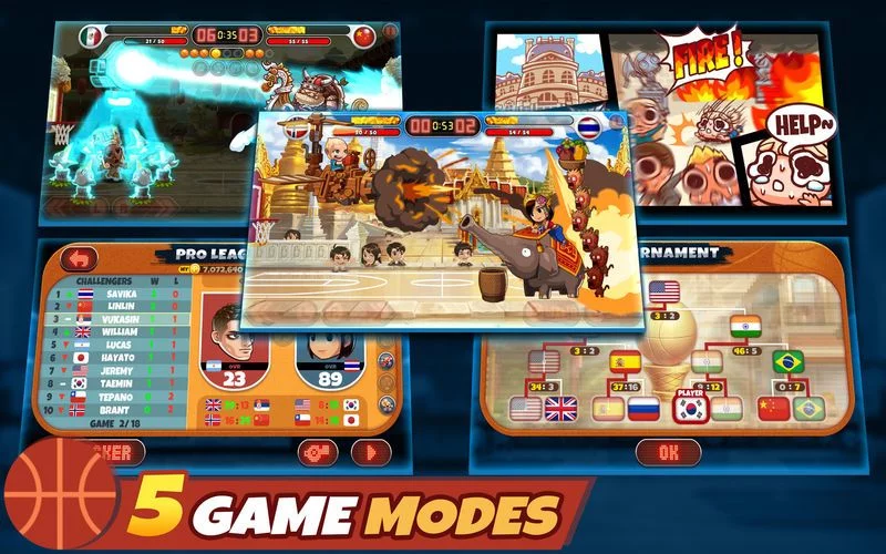 Изображение игры: Head Basketball