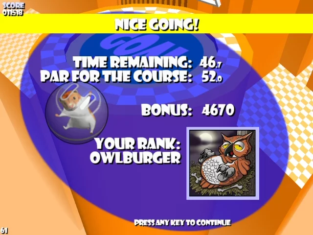 Изображение игры: Hamsterball