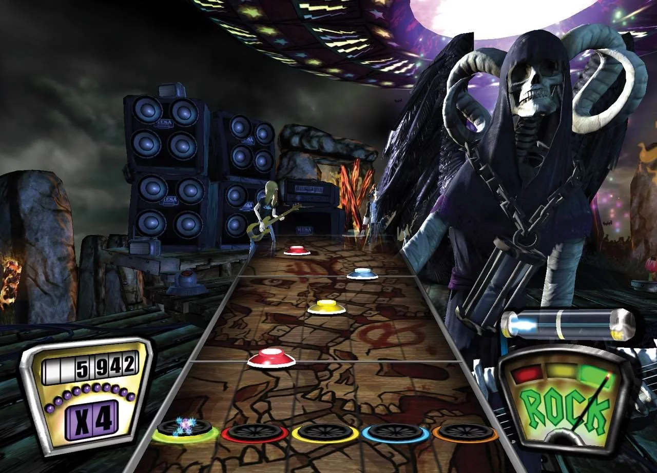 Изображение игры: Guitar Hero II