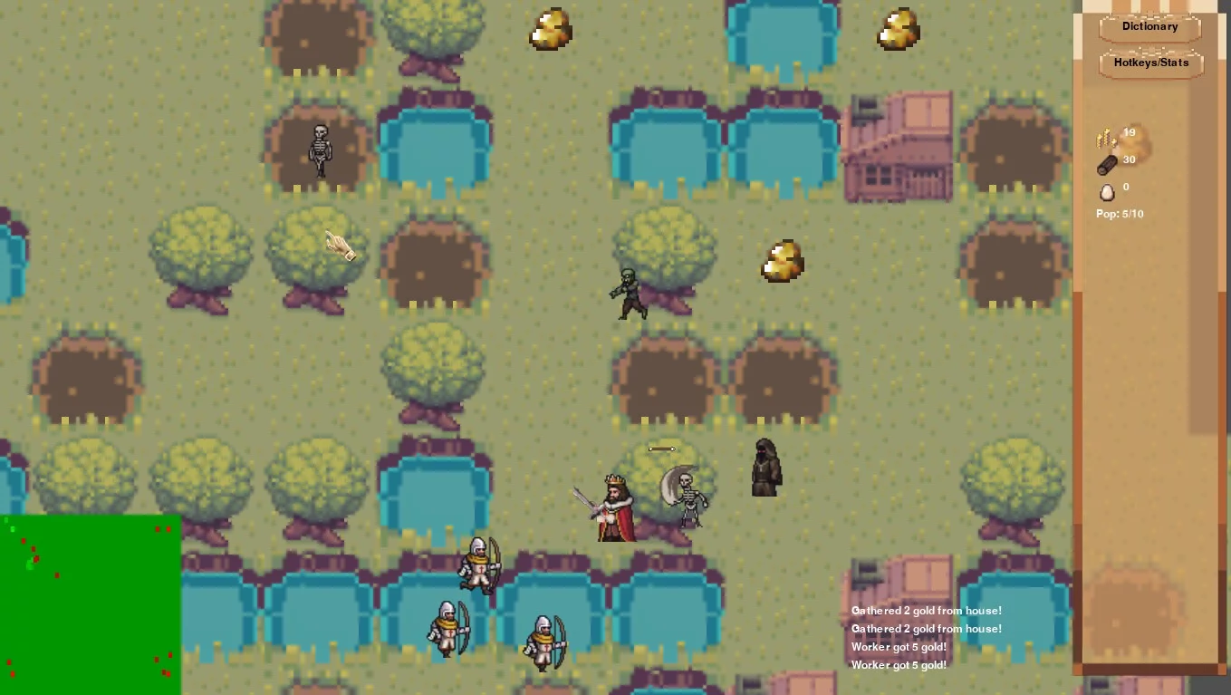 Изображение игры: Medieval war simulator RTS