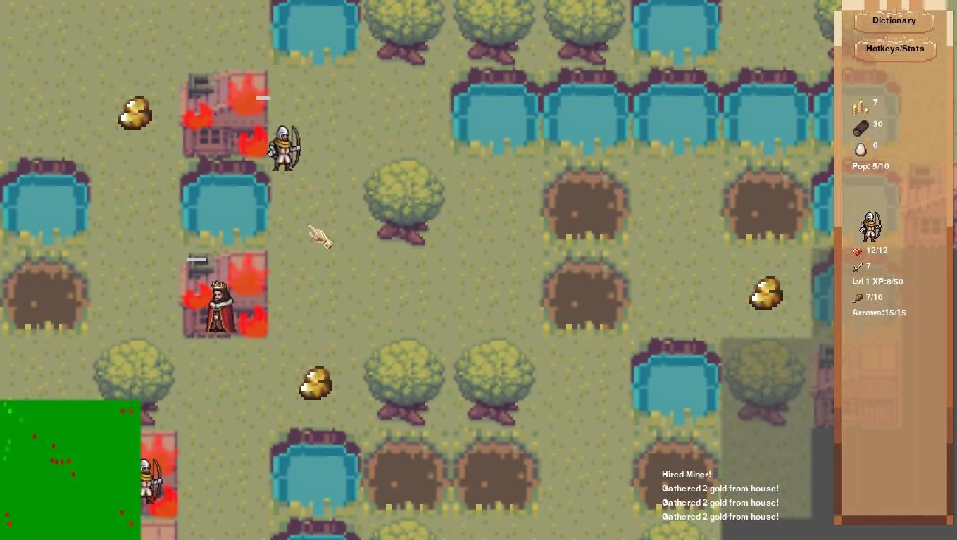 Изображение игры: Medieval war simulator RTS