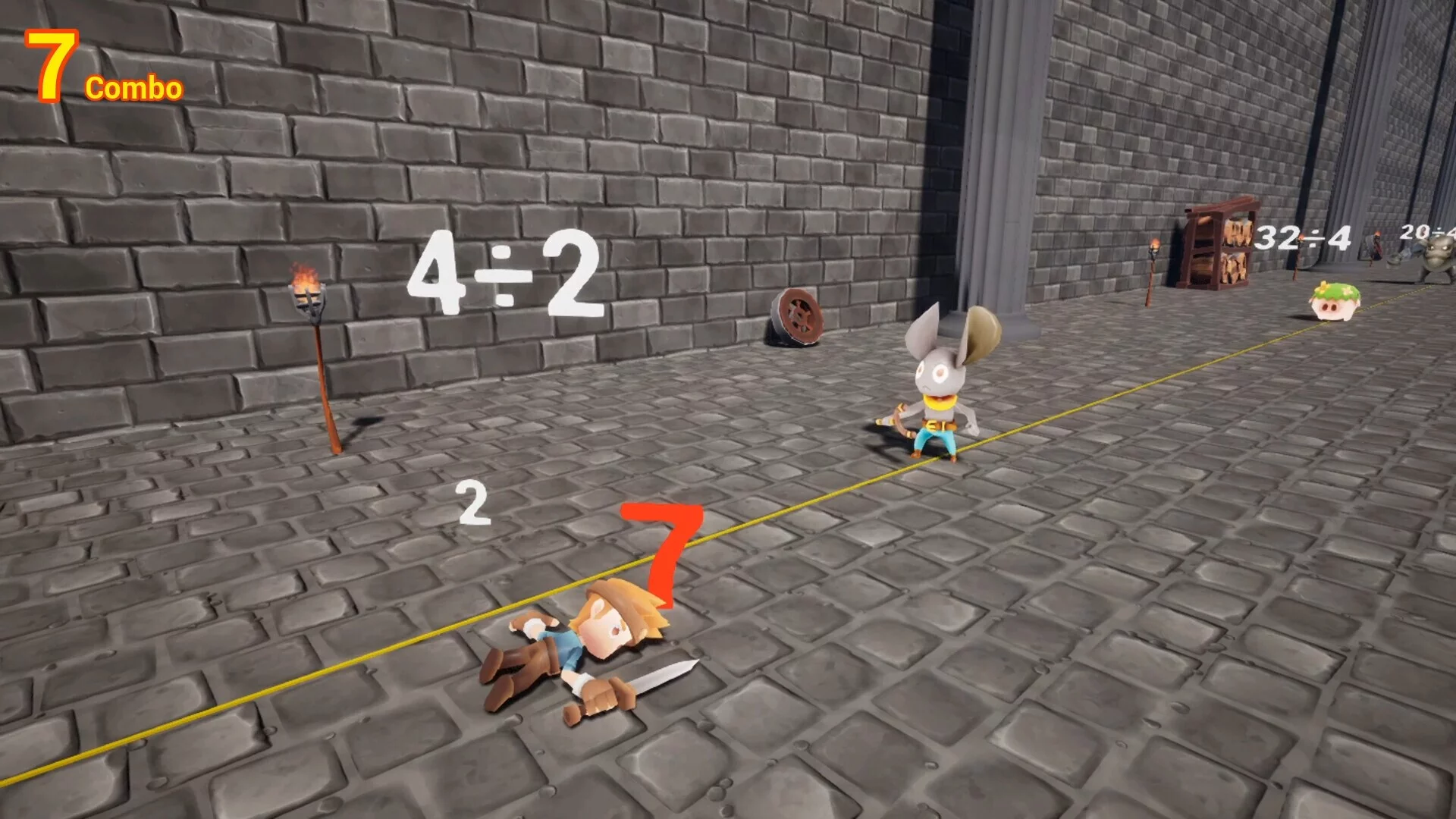 Изображение игры: Math Monster Quest