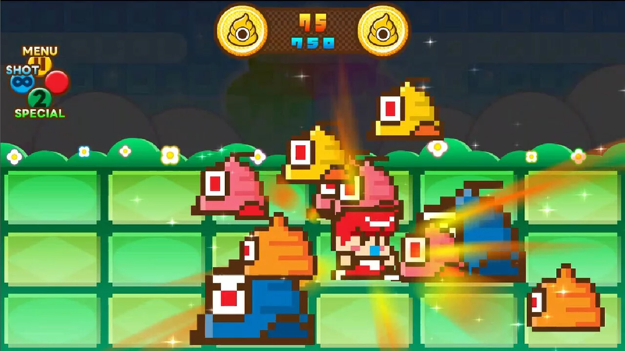 Изображение игры: Pixel Game Maker Series LUNLUN SUPER HERO BABIES PLUS NEWGAMES