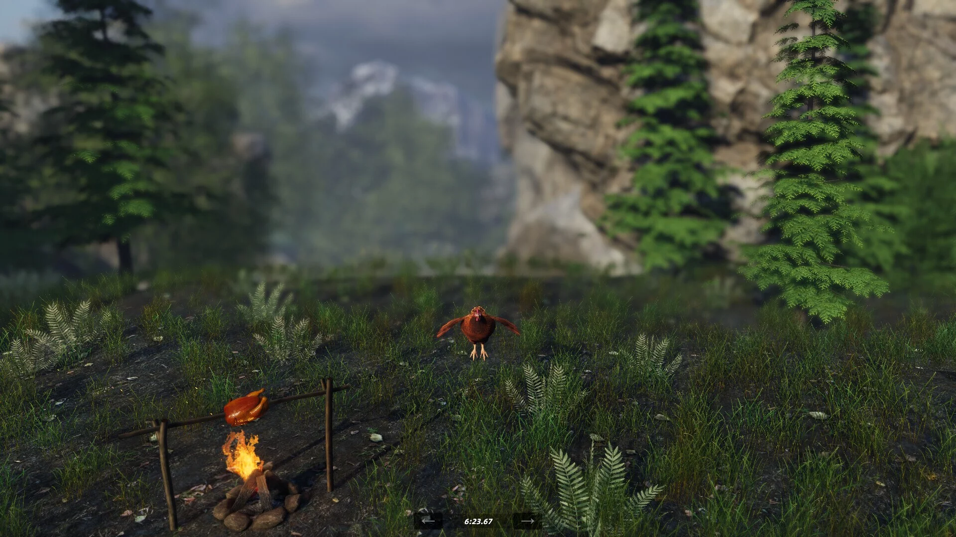 Изображение игры: Unlucky Chicken