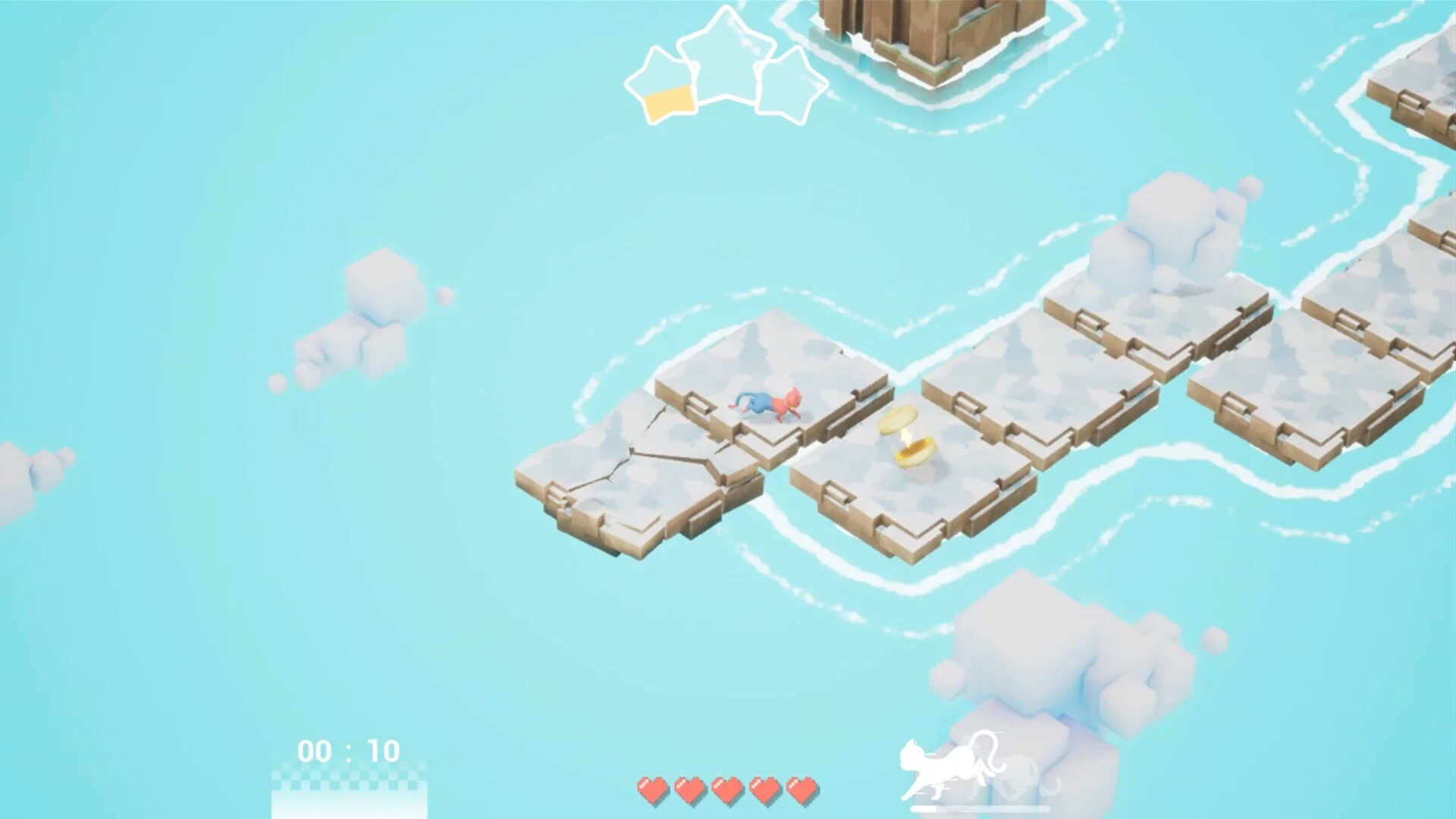 Изображение игры: Jumping kitten