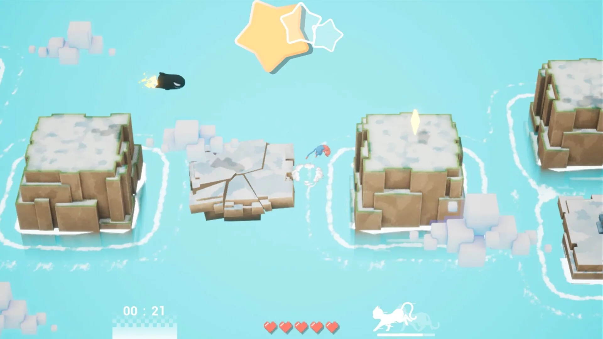 Изображение игры: Jumping kitten
