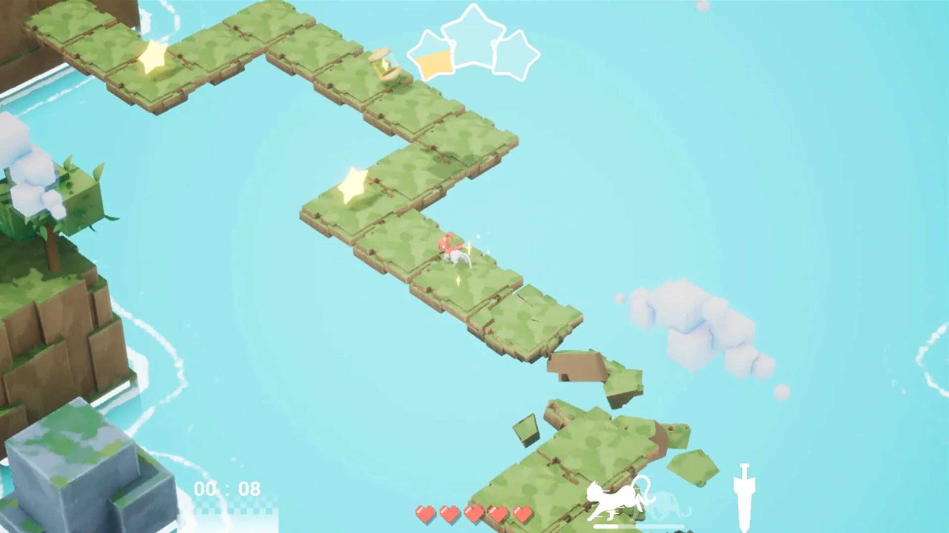 Изображение игры: Jumping kitten