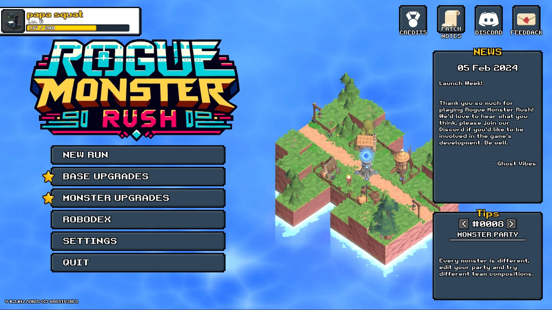Изображение игры: Rogue Monster Rush