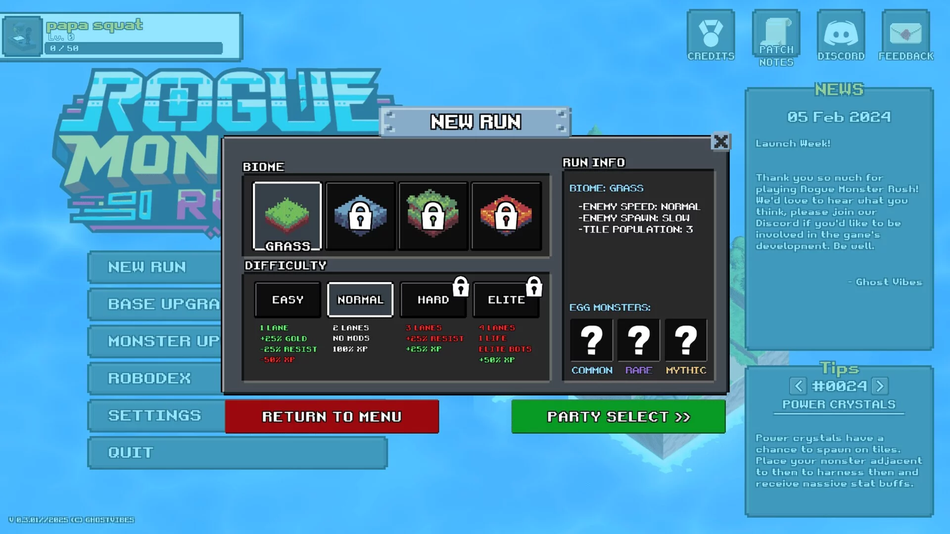 Изображение игры: Rogue Monster Rush