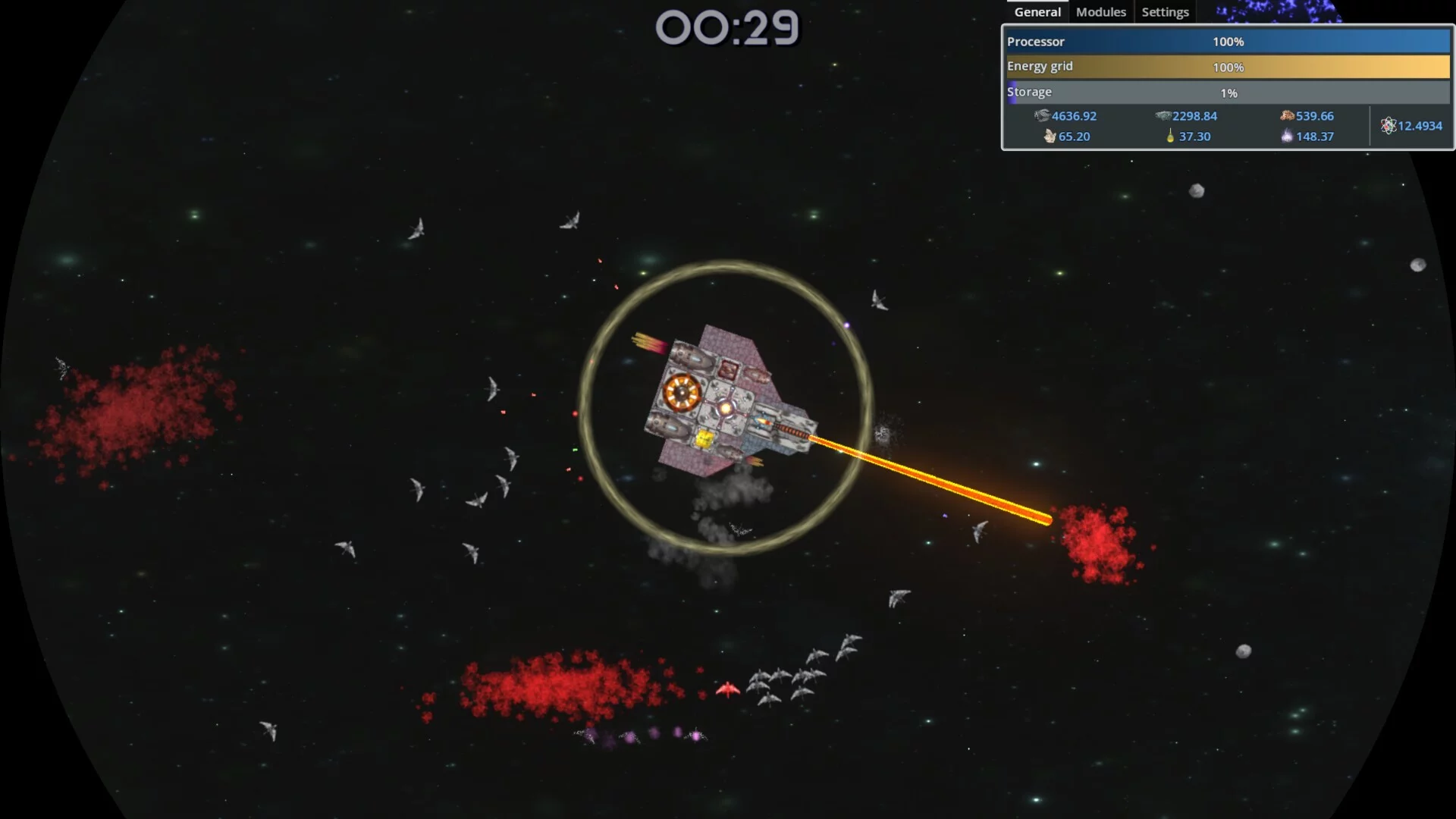 Изображение игры: Lonely tiny spaceship