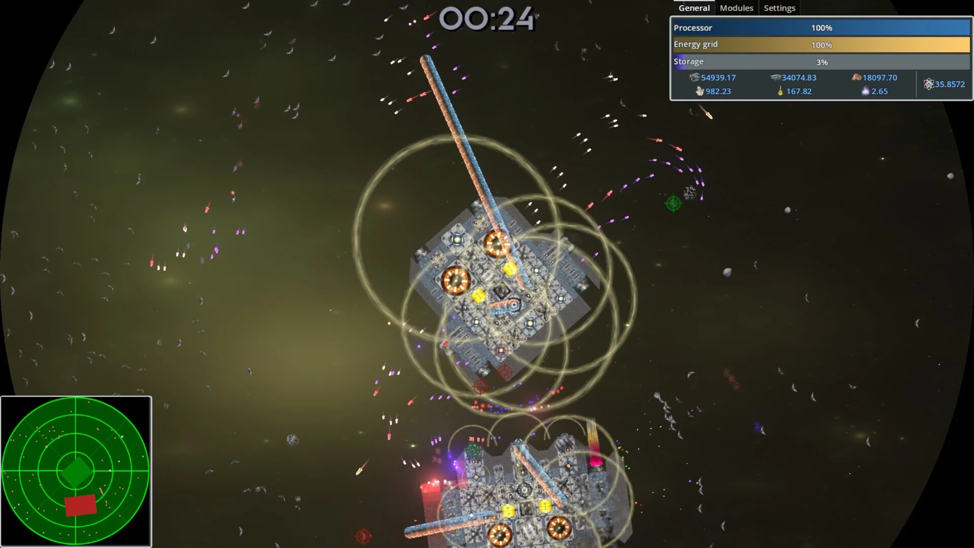 Изображение игры: Lonely tiny spaceship