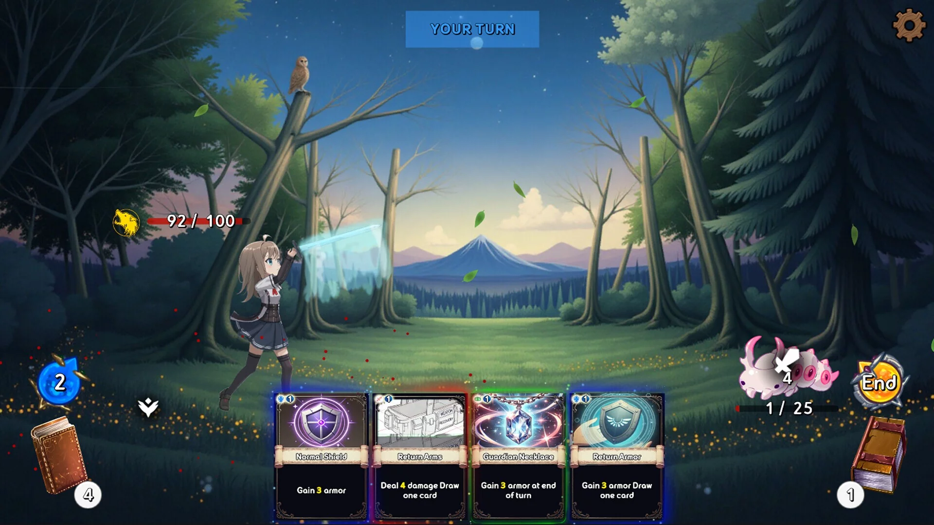 Изображение игры: CardAttack-Gabee's Roads