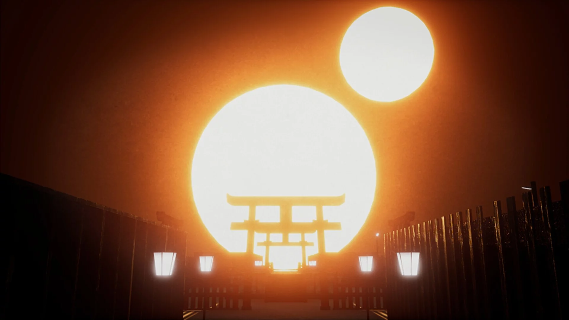 Изображение игры: Lured by Eerie Sundown
