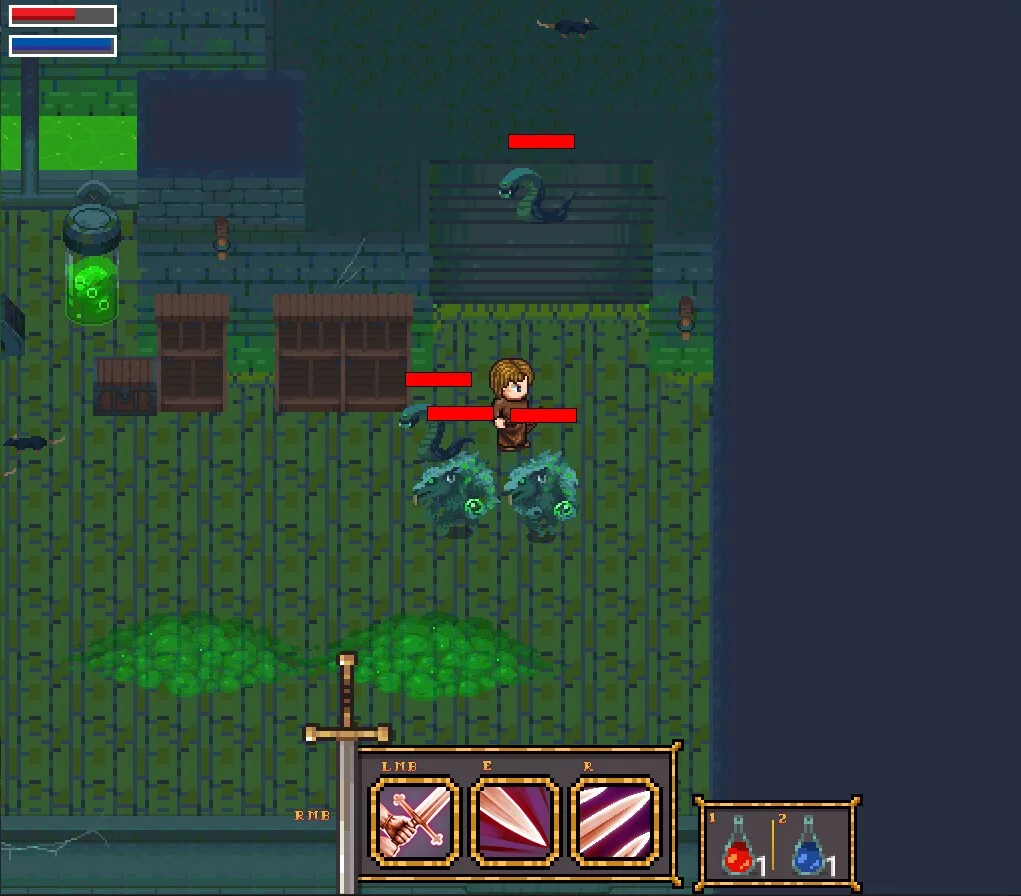 Изображение игры: Sewers Adventures