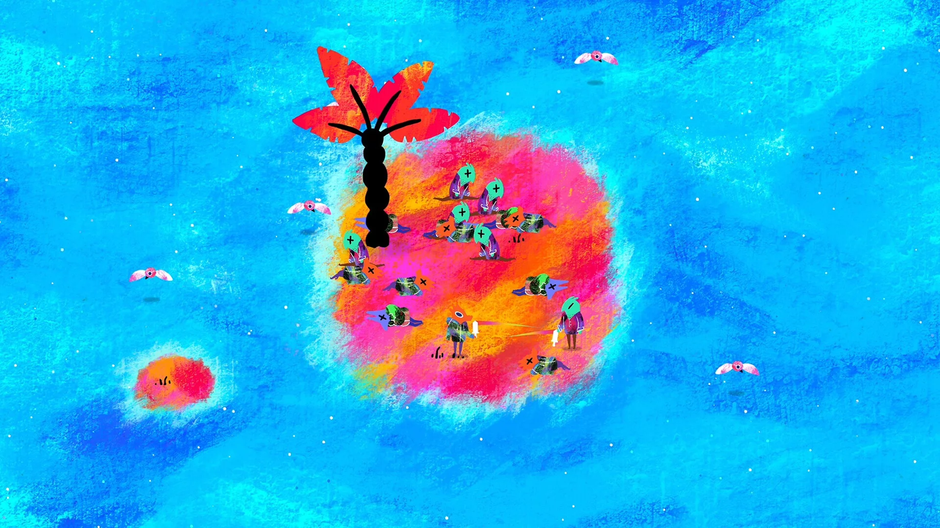 Изображение игры: Neon Knives