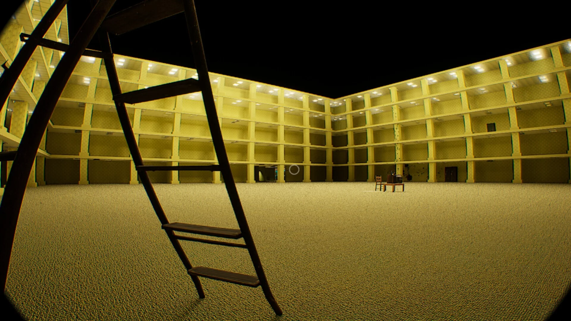 Изображение игры: Running Through Backrooms