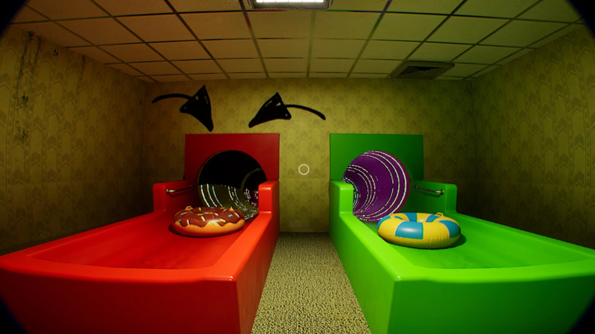 Изображение игры: Running Through Backrooms